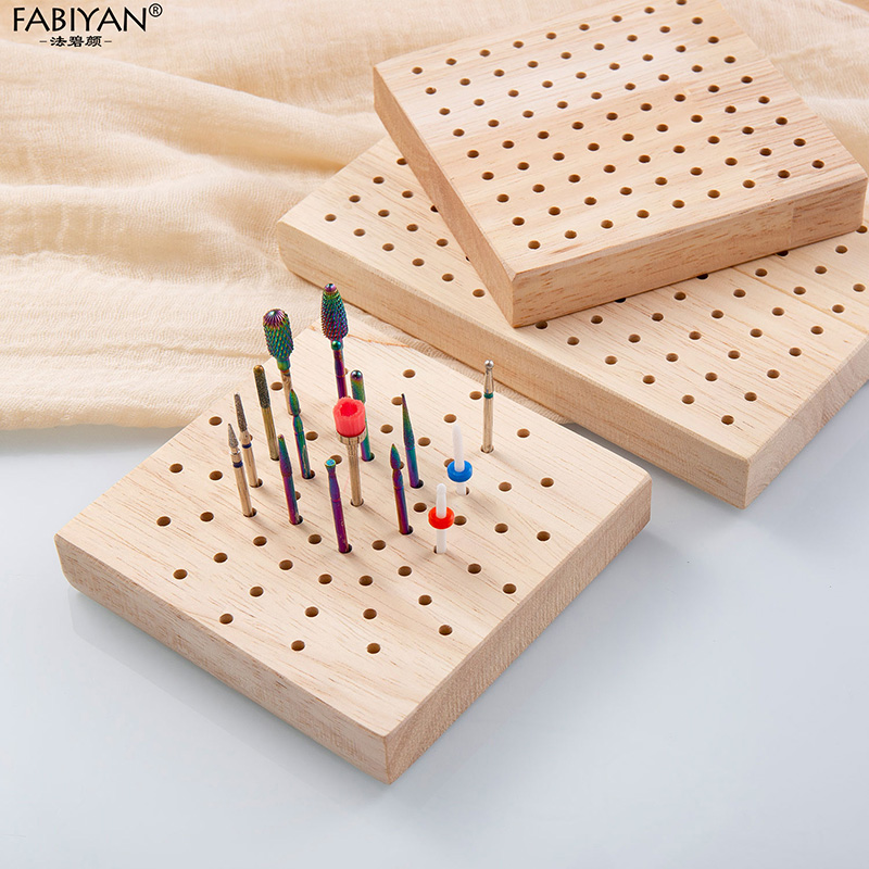Woodworking Show - Wood Polishing Head Storage Board Nail