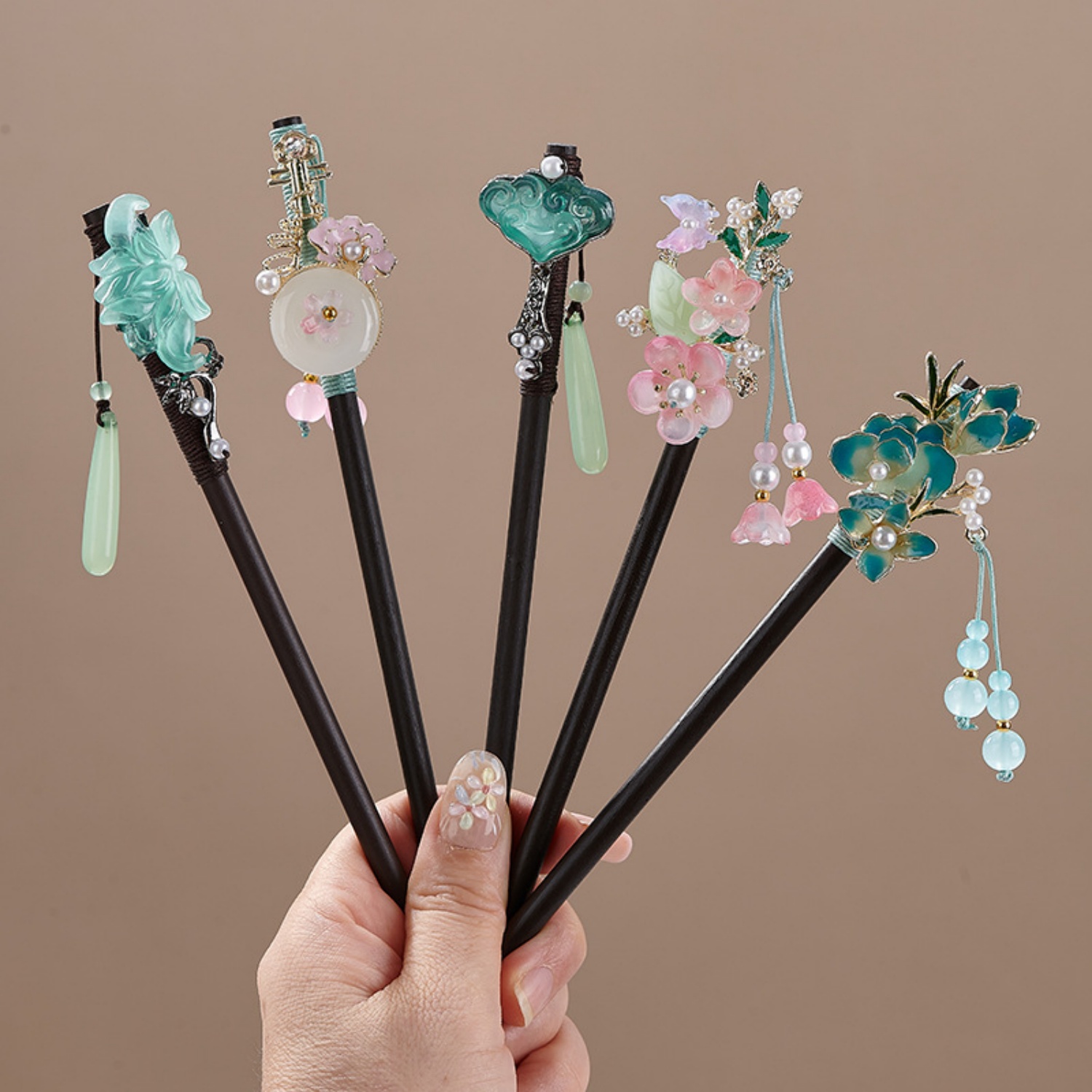 Woodworking Show - Vintage Flower Hairpin For Women Elegant