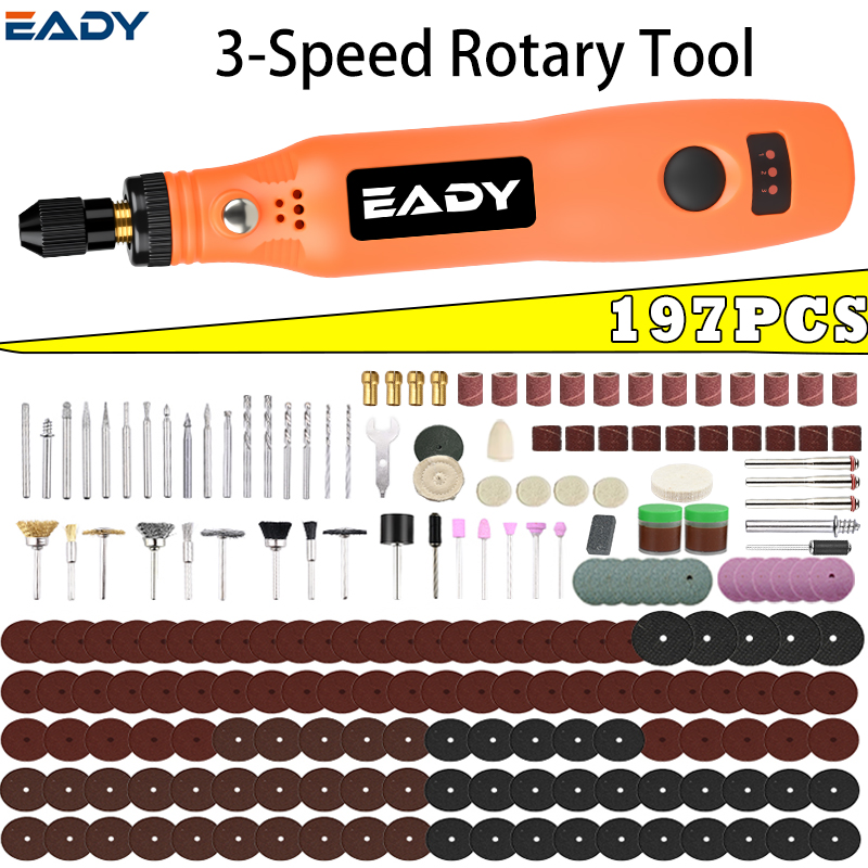 Woodworking Project - USB Cordless Rotary Tool Kit –