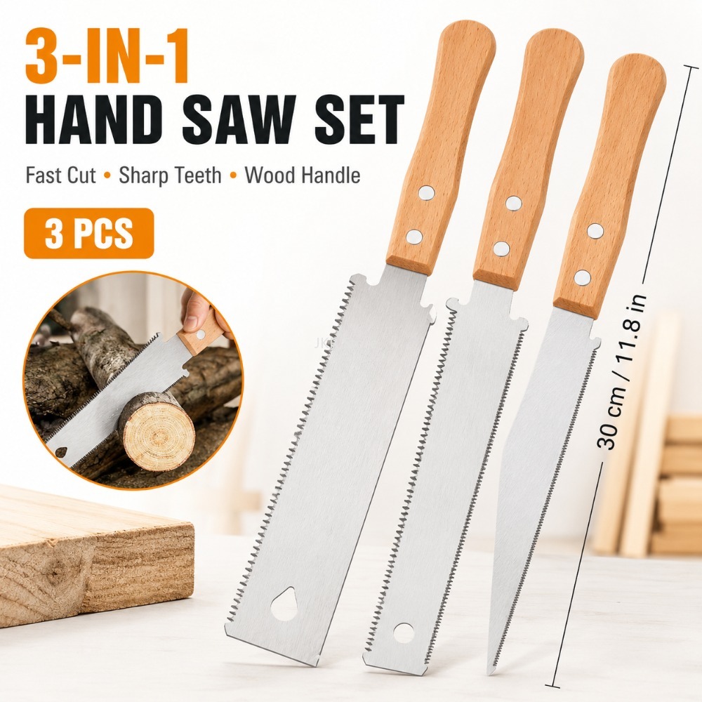 Woodworking Japanese Tools - Fine Tooth Japanese Style Hand Saw