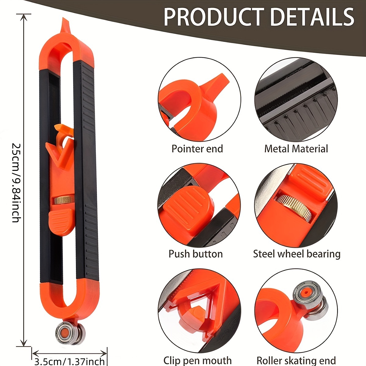 Contour Gauge Scribing Tool, P - Woodworking Company 评论和价格