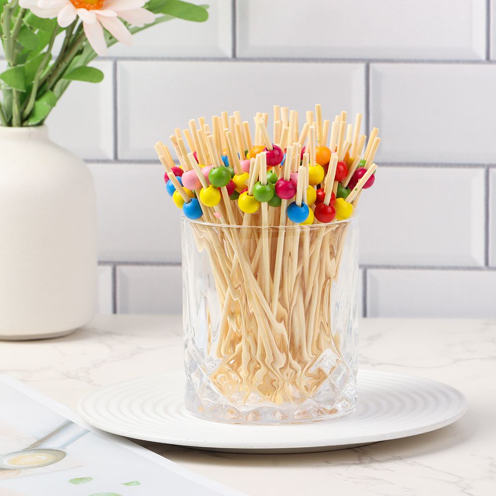 100Pcs Disposable Bamboo Picks - Woodworking School 评论和价格