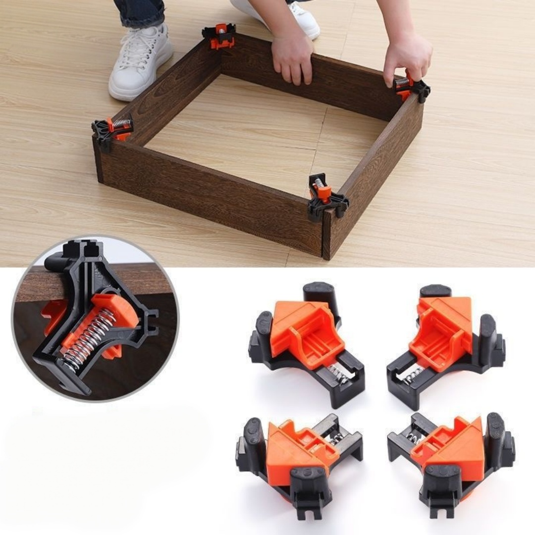 4pcs 90° Right Angle Clamp Fix - Woodworking Company 评论和价格