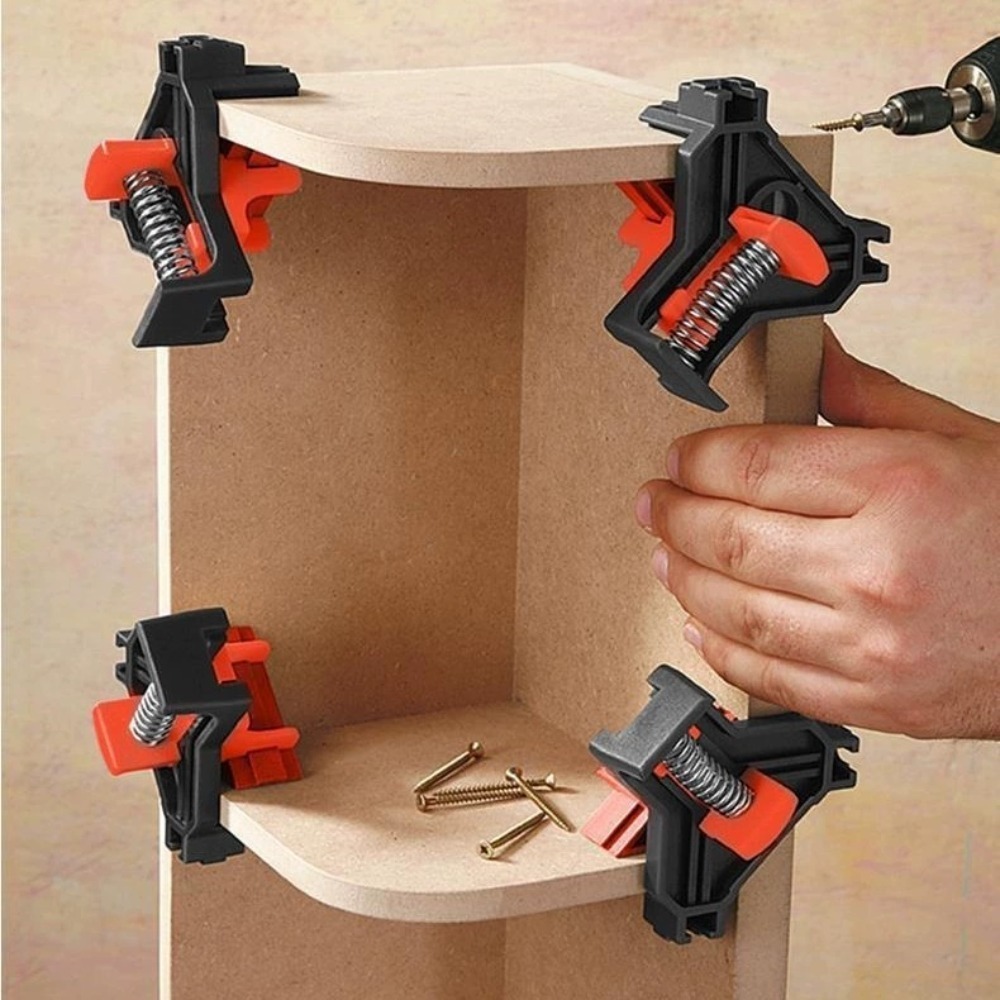 4pcs 90° Right Angle Clamp Fix - Woodworking Company 评论和价格