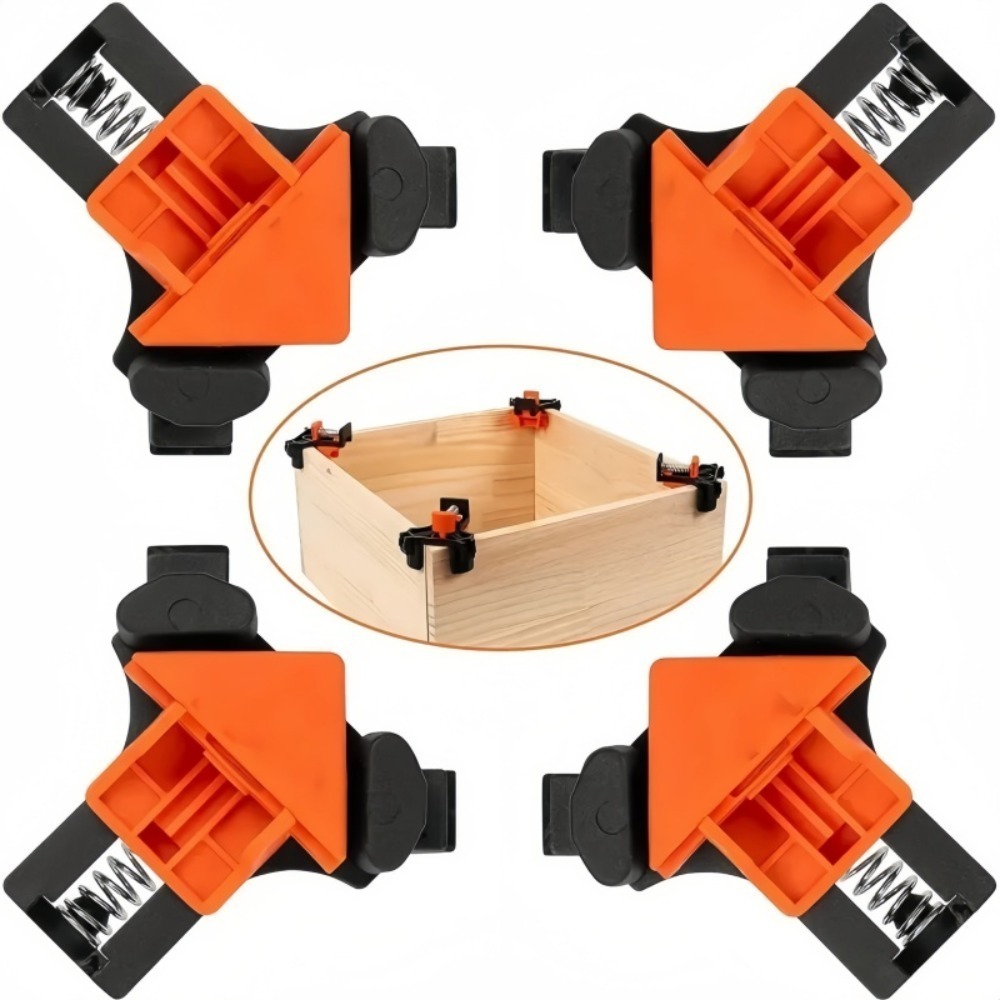 4pcs 90° Right Angle Clamp Fix - Woodworking Company 评论和价格