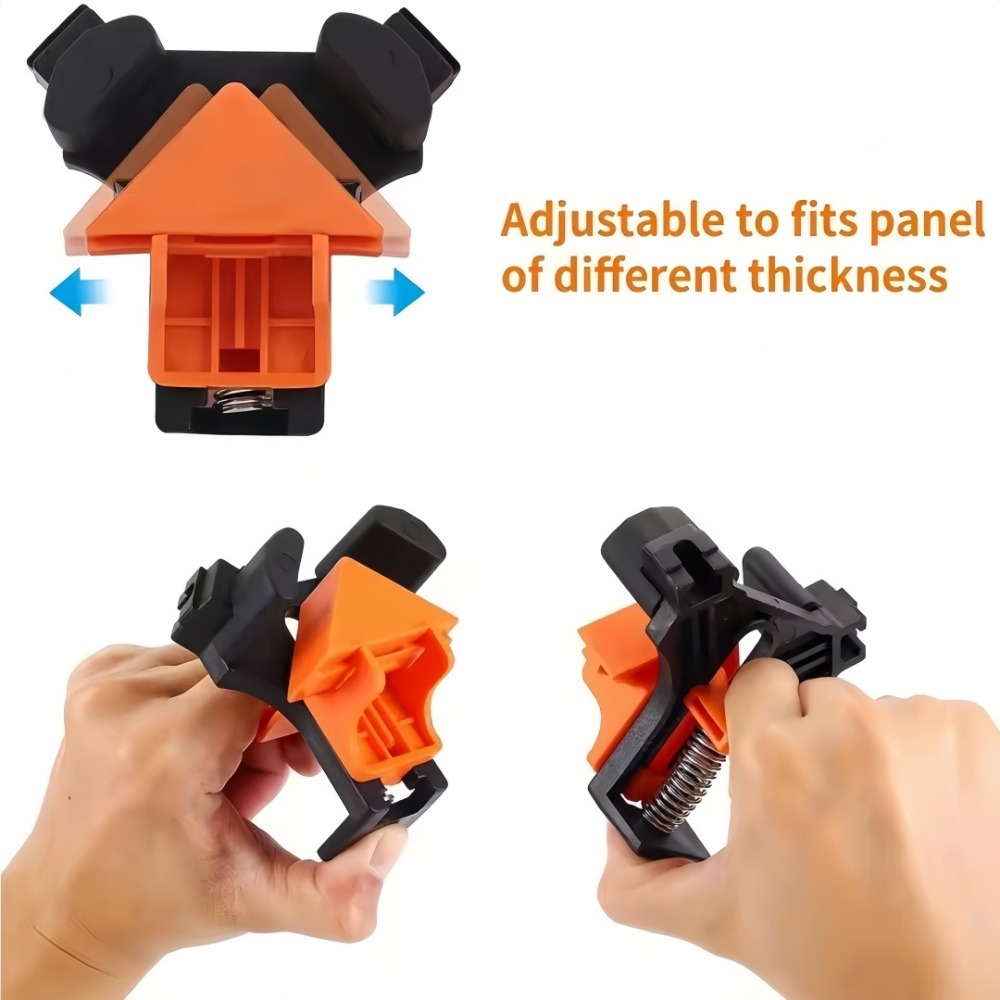 4pcs 90° Right Angle Clamp Fix - Woodworking Company 评论和价格