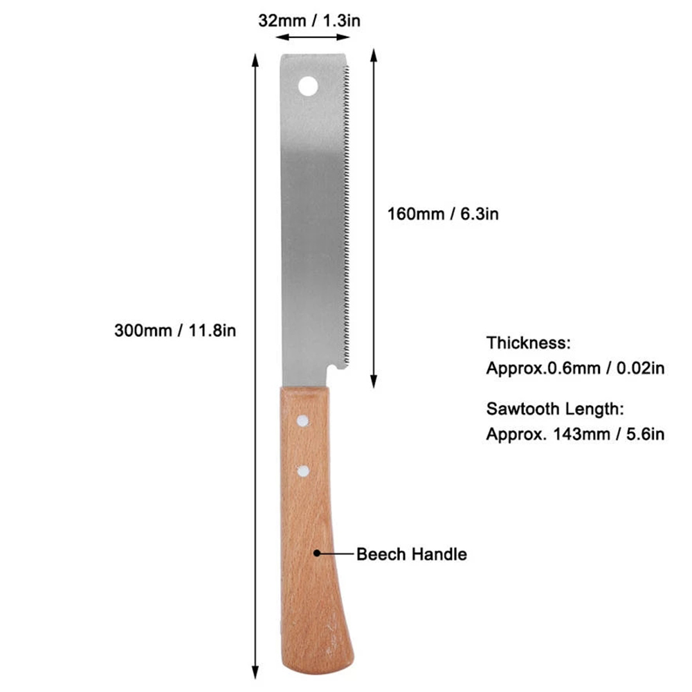 Japanese Hand Saw 12in Flush C - Woodworking Japanese Tools 评论和价格