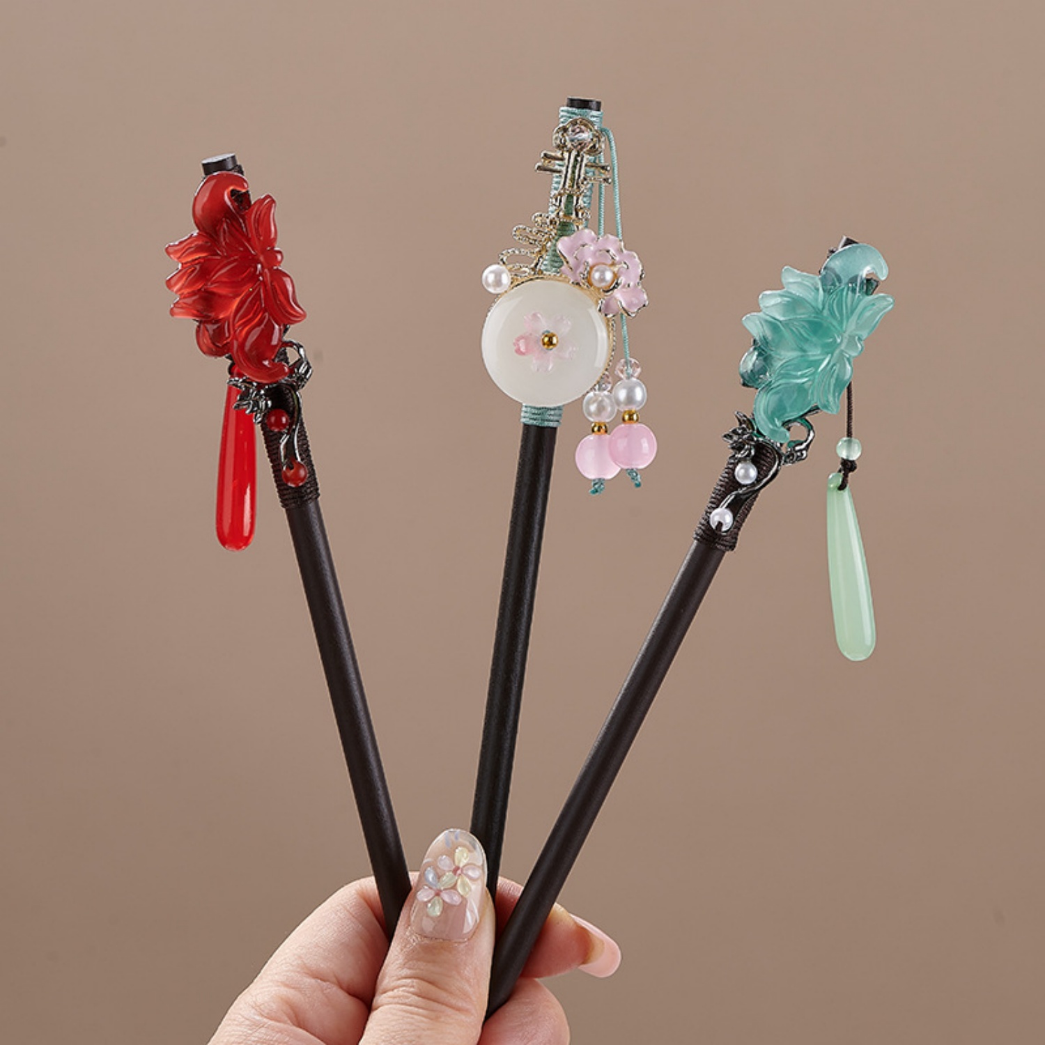 Vintage Flower Hairpin For Wom - Woodworking Show 评论和价格