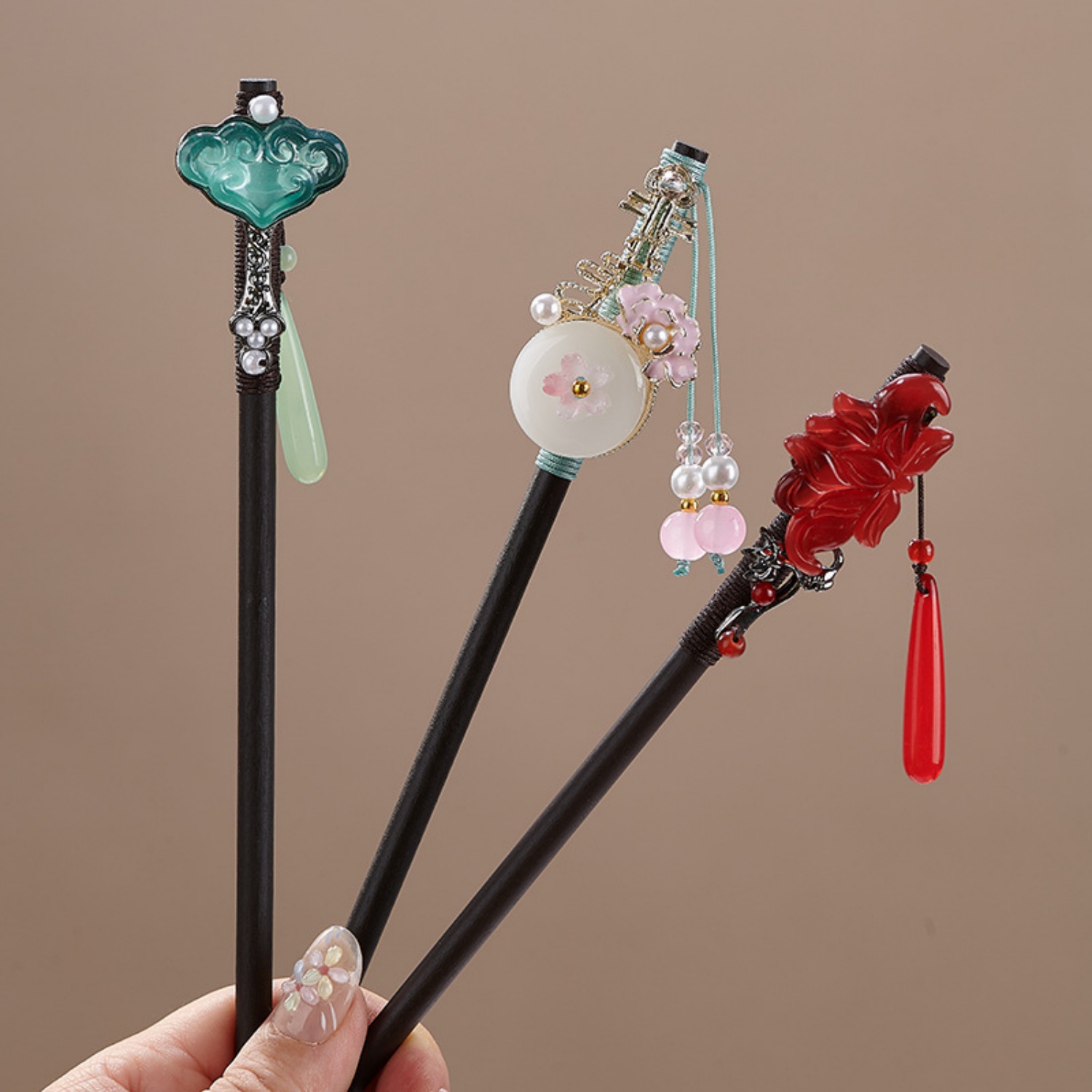 Vintage Flower Hairpin For Wom - Woodworking Show 评论和价格