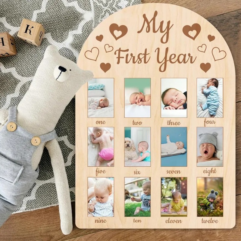 Wooden Baby Commemorative Phot - Woodworking Show 评论和价格