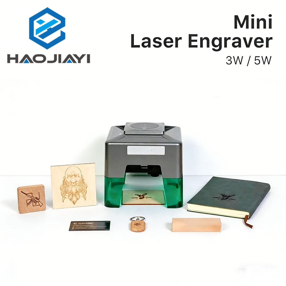 5000mW Mini CNC Laser Engraver - Woodworking Logo 评论和价格