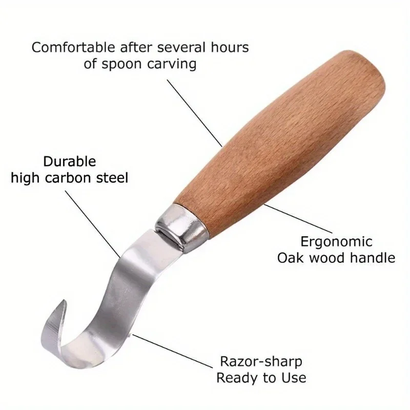 Wood Carving Knife Chisel Hook - Woodworking Company 评论和价格
