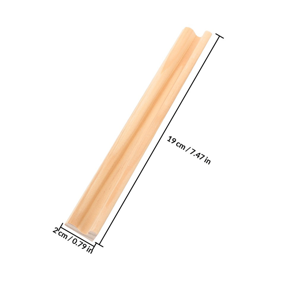 4Pcs Natural Wood Domino Holde - Woodworking Show 评论和价格