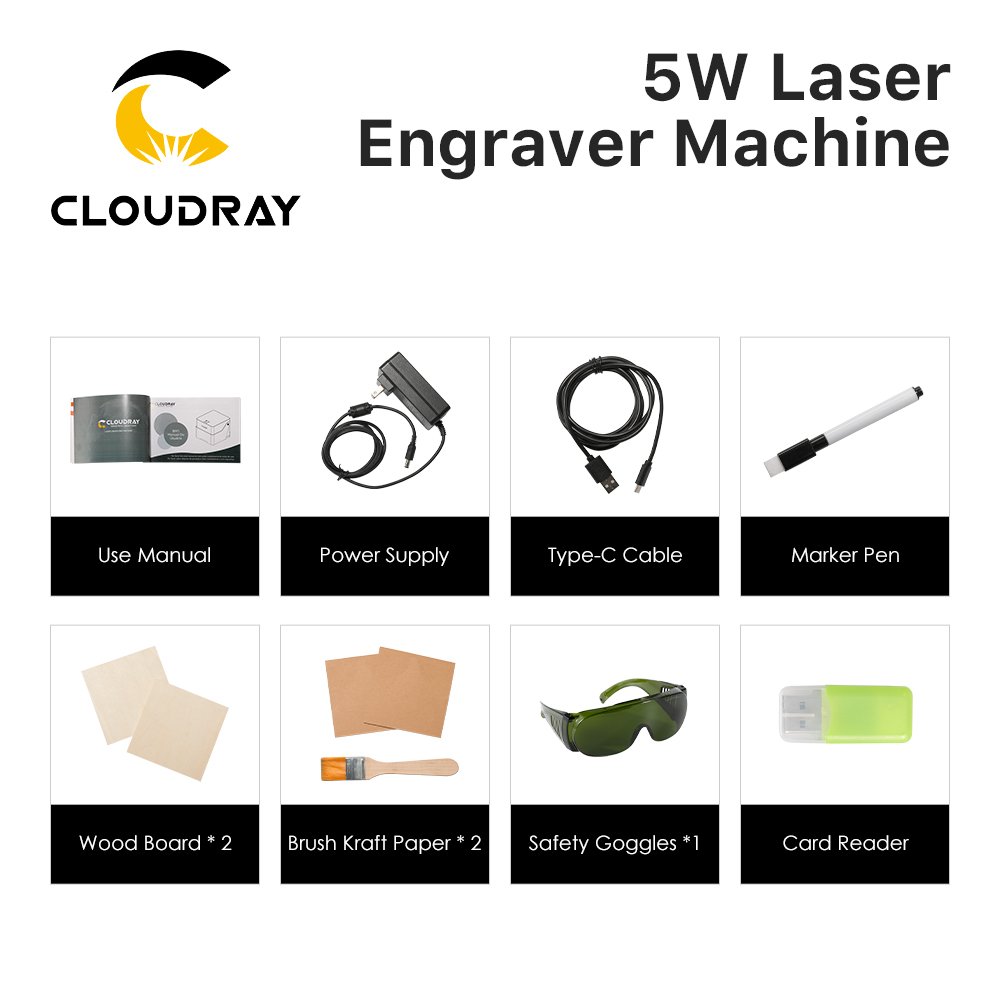 Cloudray Laser Engraver BM1 Ma - Woodworking Project 评论和价格
